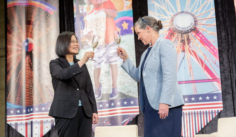 【台湾ニュース】蔡英文総統、台米パートナーシップ継続を訴え