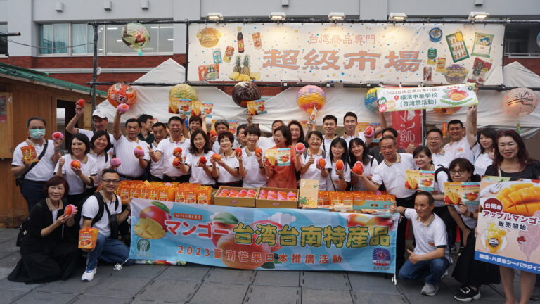 台南芒果登橫濱中華街　吸引大批日本民眾聞香而來