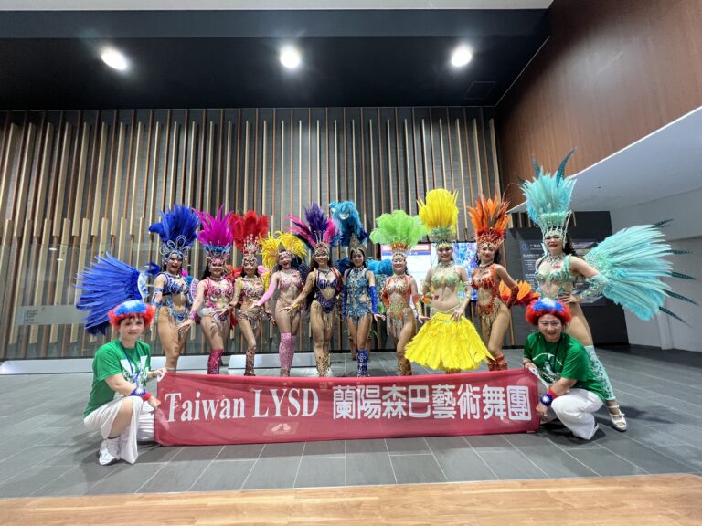 台灣首團登上東京淺草森巴嘉年華　蘭陽森巴舞者嗨翻雷門通