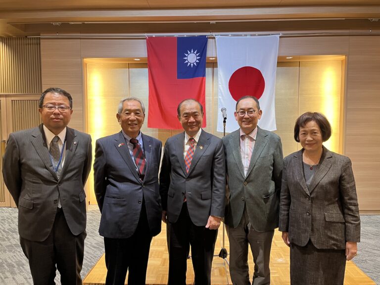 台灣友好俱樂部於山口縣舉辦台日交流演講懇親會