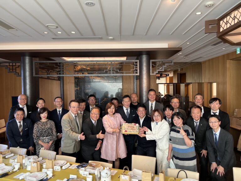 橫濱辦事處處長張淑玲攜手台商與日商懇談　交換經貿觀光交流意見