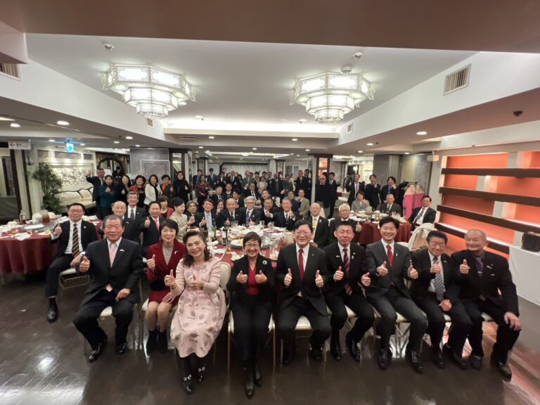 徐佳青委員長初一出席大阪中華總會歡迎會　齊聚共迎農曆新年