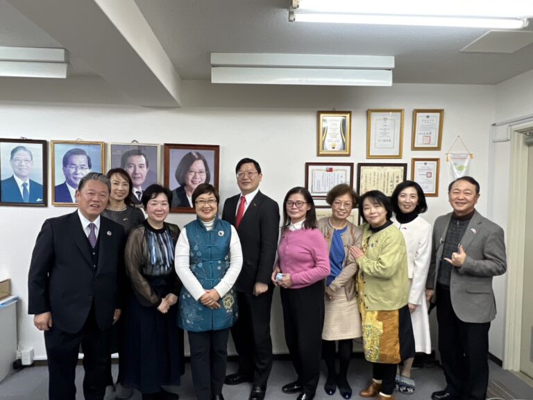 徐佳青訪視京都華僑總會　感謝堅定支持政府及發揚華文教育