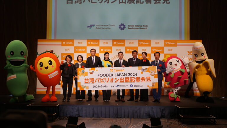 宣傳台灣農產品　徐若瑄為東京食品展台灣站台
