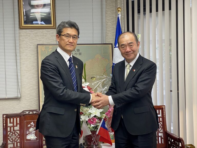 宮崎県知事が花蓮地震のお見舞いに来処