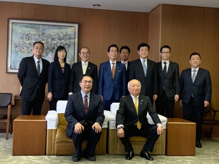 台南市黃偉哲市長一日往返出席山口丸久超市70周年慶典　答謝力挺台灣優質物產