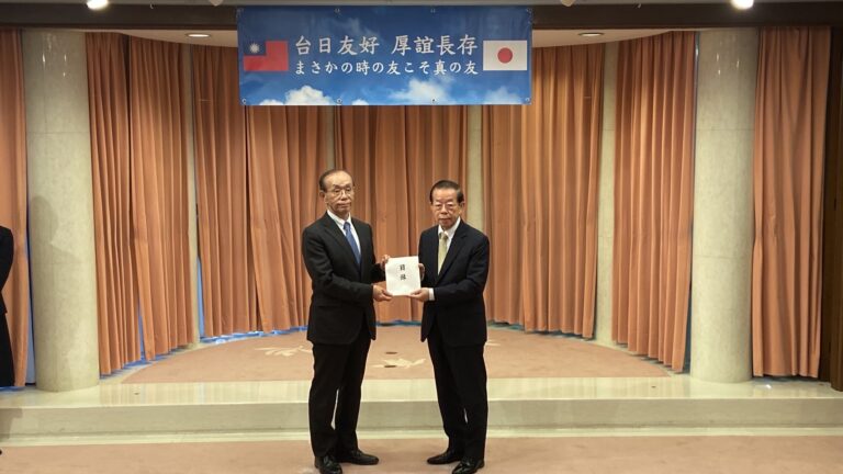 日本捐100萬美金助花蓮地震重建　謝長廷：台日達更高境界的友好關係