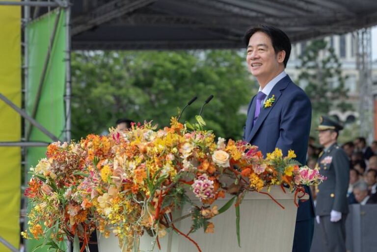 賴清德總統就職演說：展現維護和平現狀及捍衛國家主權決心
