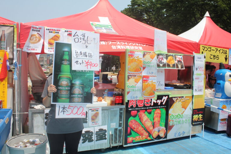 日本台湾祭り注目の美食第一弾発表！