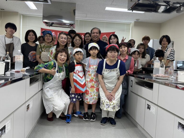 僑協日本分會與國際青年親善大使辦台灣料理體驗教室