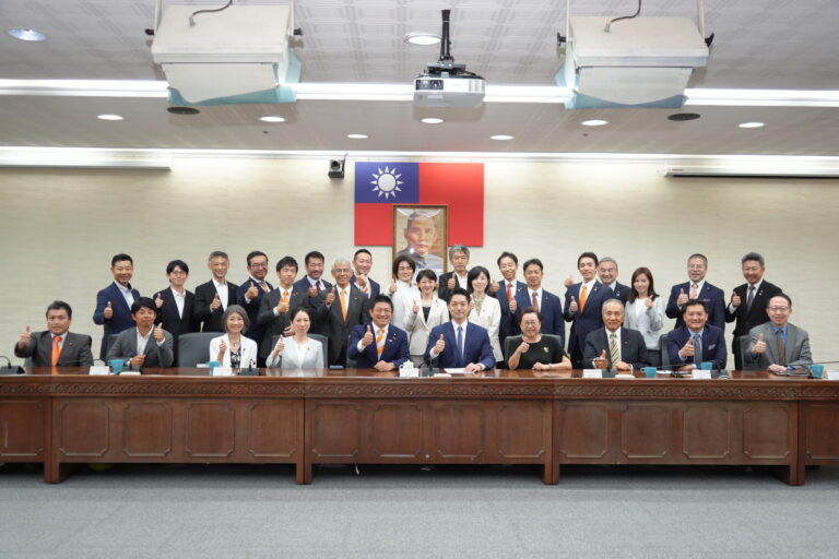 参政党神谷宗幣代表ら議員団が台湾台北市訪問