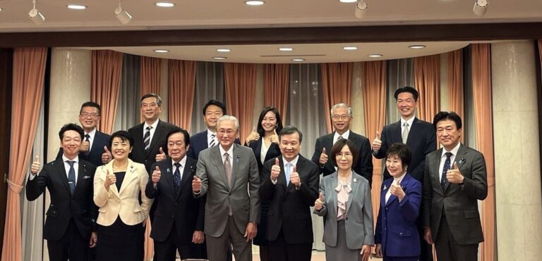 駐日代表李逸洋與日華懇餐敘　聚焦台灣參與國際與中國扭曲號決議影響