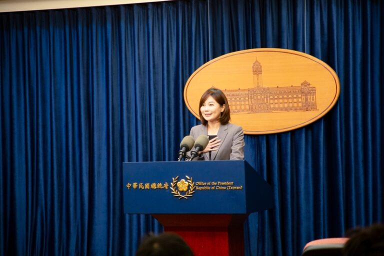 日米首脳の声明に感謝　台湾海峡の平和と安定の重要性強調