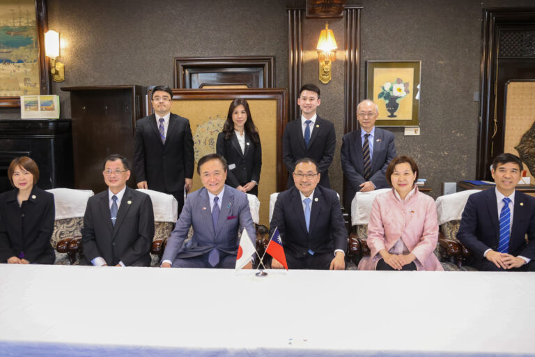 侯友宜拜會神奈川黑岩知事　邀赴台參訪深化交流