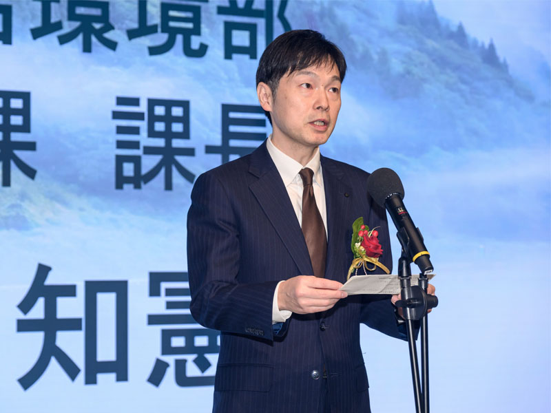 福島縣生活交通部生活環境課長佐藤知憲出席「台北捷運 × 福島只見線〜鐵道串起心之旅」開幕活動並致詞,分享只見線復興歷程與地方交通發展成果,深化台日鐵道文化與城市交流合作。圖 / 主辦單位