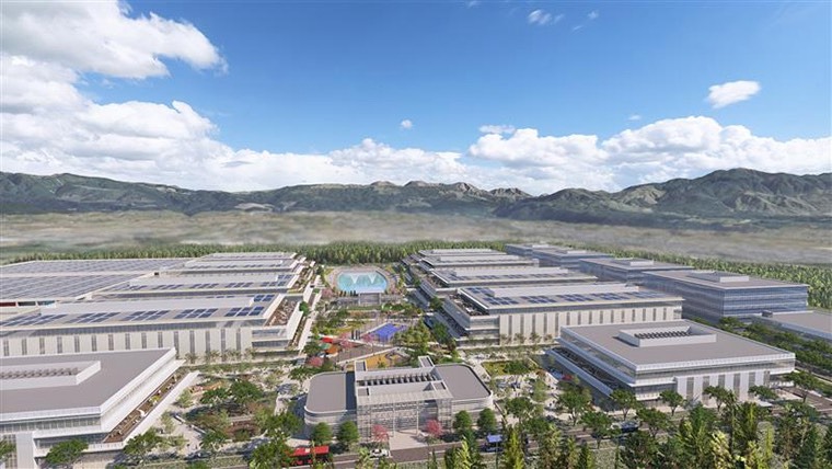 創新創發區域示意圖