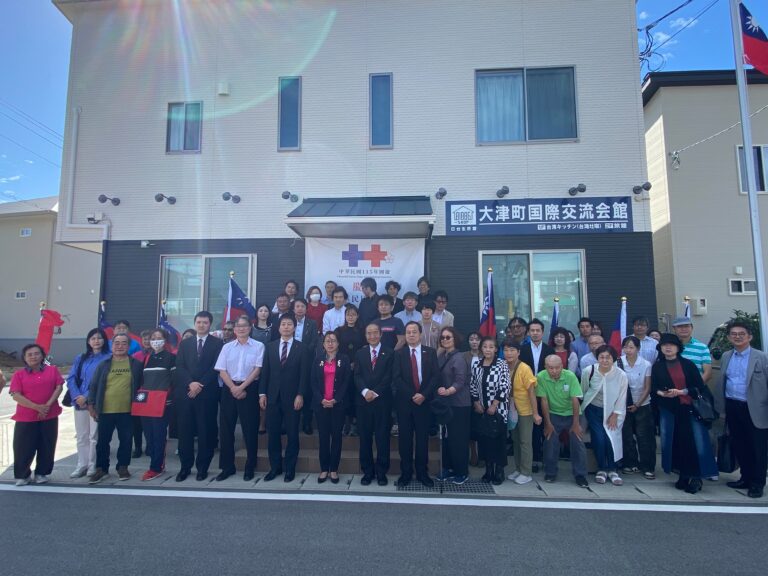 熊本・大津町で台湾雙十国慶節の国旗掲揚式　日本人も多数参加、台日友好の絆深める