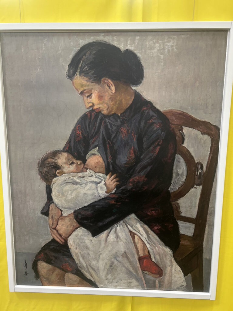 王水金作品「母愛」